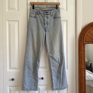 Levi's Ribcage Straight Ankle Jeans